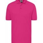 789-B Polo Yaka Pamuk Tişört / Pembe