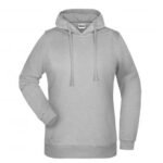 889-C Kapüşonlu Sweatshirt Açık Gri