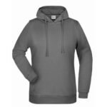 889-C Kapüşonlu Sweatshirt Koyu Gri