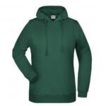 889-C Kapüşonlu Sweatshirt Koyu Yeşil