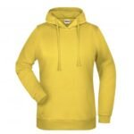 889-C Kapüşonlu Sweatshirt Sarı