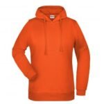 889-C Kapüşonlu Sweatshirt Turuncu