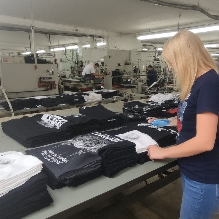 Tişört üretimi sürecinde kaliteyi kumaşta keşfetmek için pamuk ve detay odaklı üretim