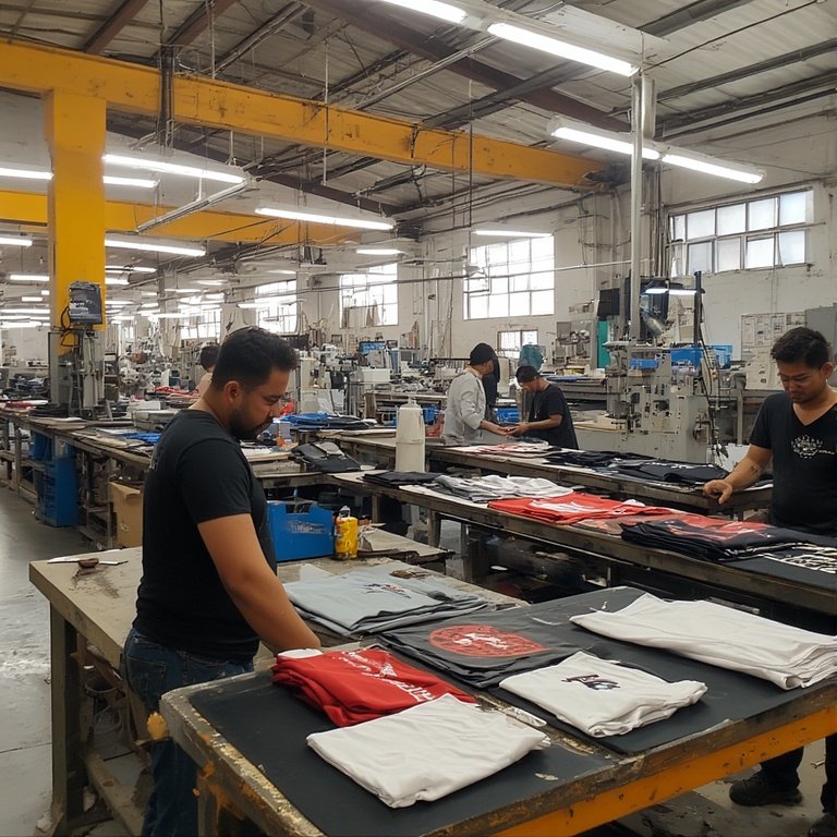 İstanbul'da toptan tişört üretimi yapan güvenilir tişört üreticisi, penye, oversize ve özel kalıp seçenekleriyle modern tasarımlar sunuyor.