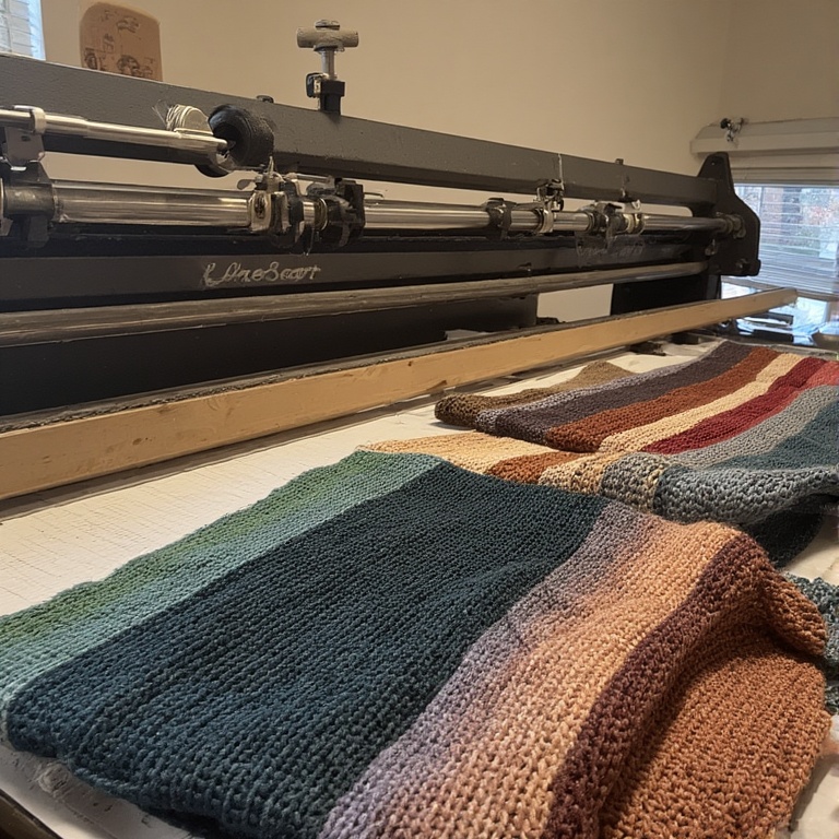 2026 moda trendlerine uygun atkı üretimi, renkli ve modern tasarımlar, showroom sunumu.