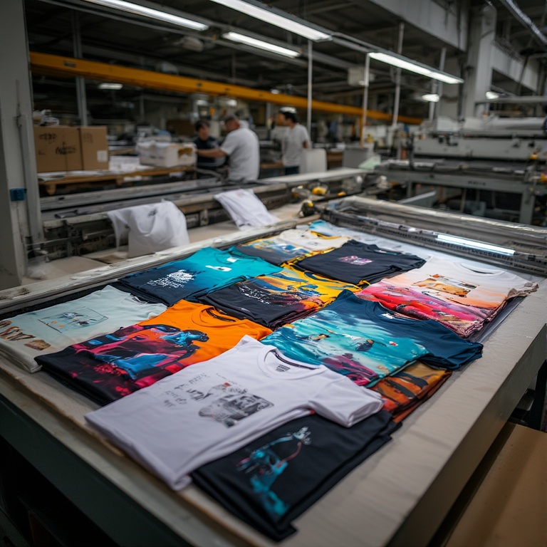 2026 yılında sürdürülebilir kumaşlarla üretilen tişört imalatı ve modern üretim teknikleri.