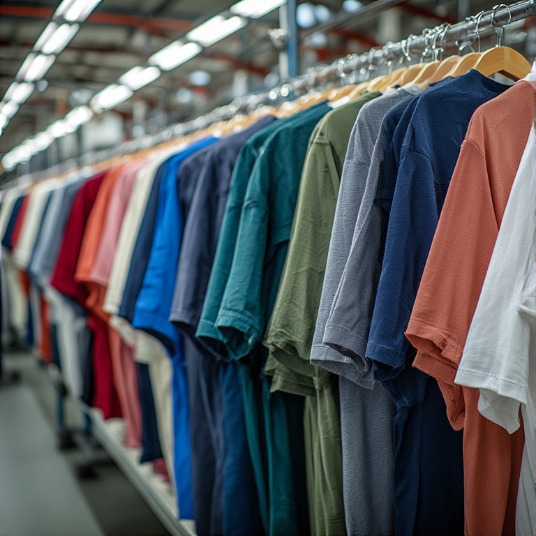 Tişört imalat maliyeti kapsamında gerçekleştirilen profesyonel kalite kontrol süreci.