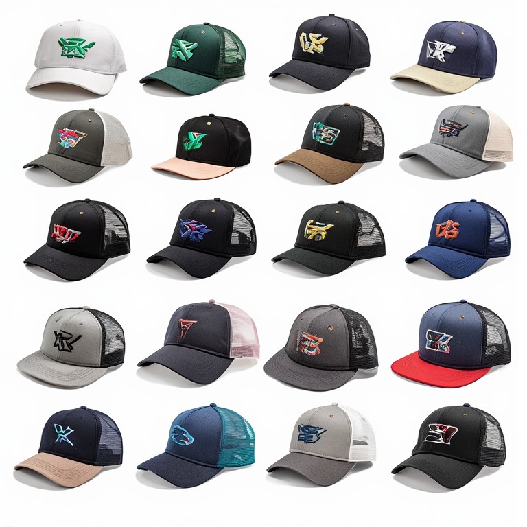 Vizyoner ve kurumsal çeşitliliği güçlü bir promosyon şapka üretimi projesi için modern ve şık şapka modelleri.