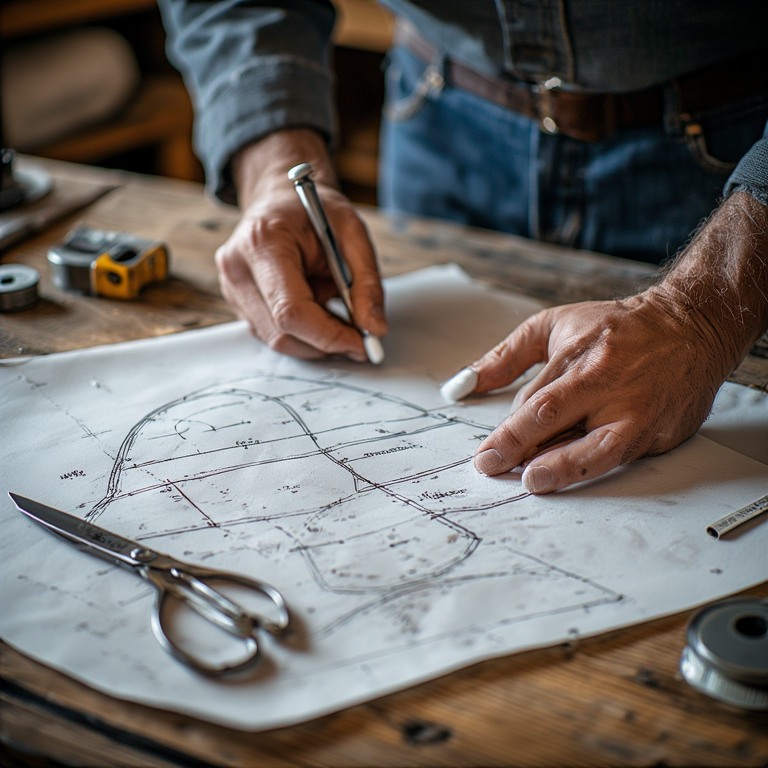 Kişiye özel kep üretimi ve butik şapka kalıp hazırlama süreci.