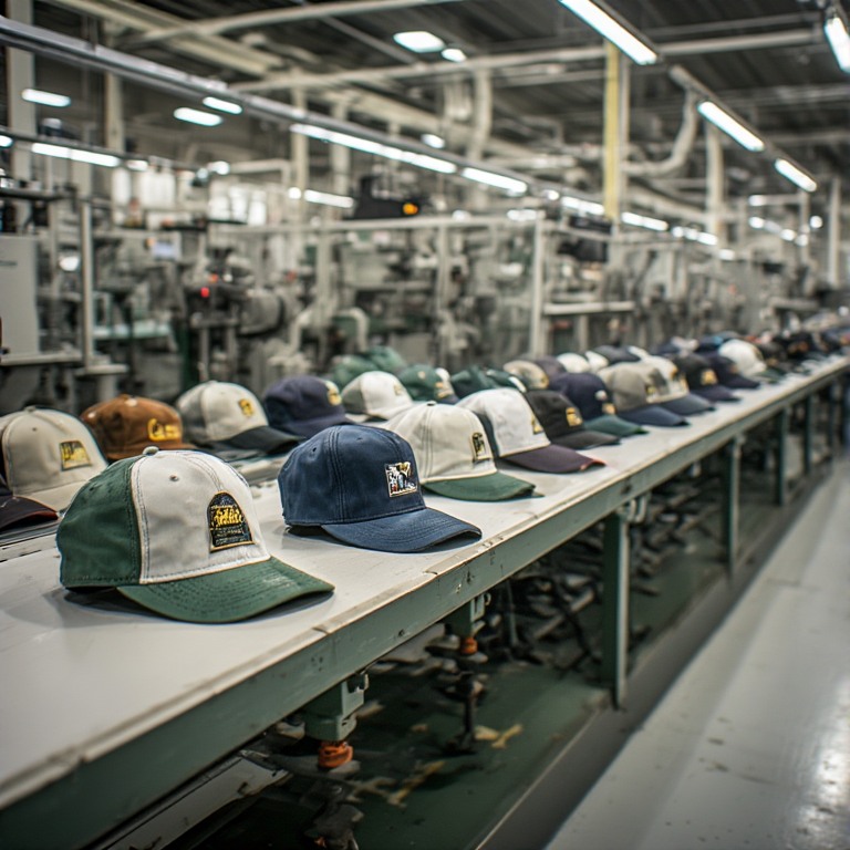 logolu şapka imalatı kalite kontrol ve paketleme süreci