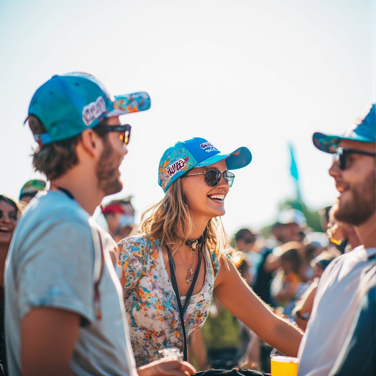 promosyon şapka modelleri ve etkinliklerde marka görünürlüğü