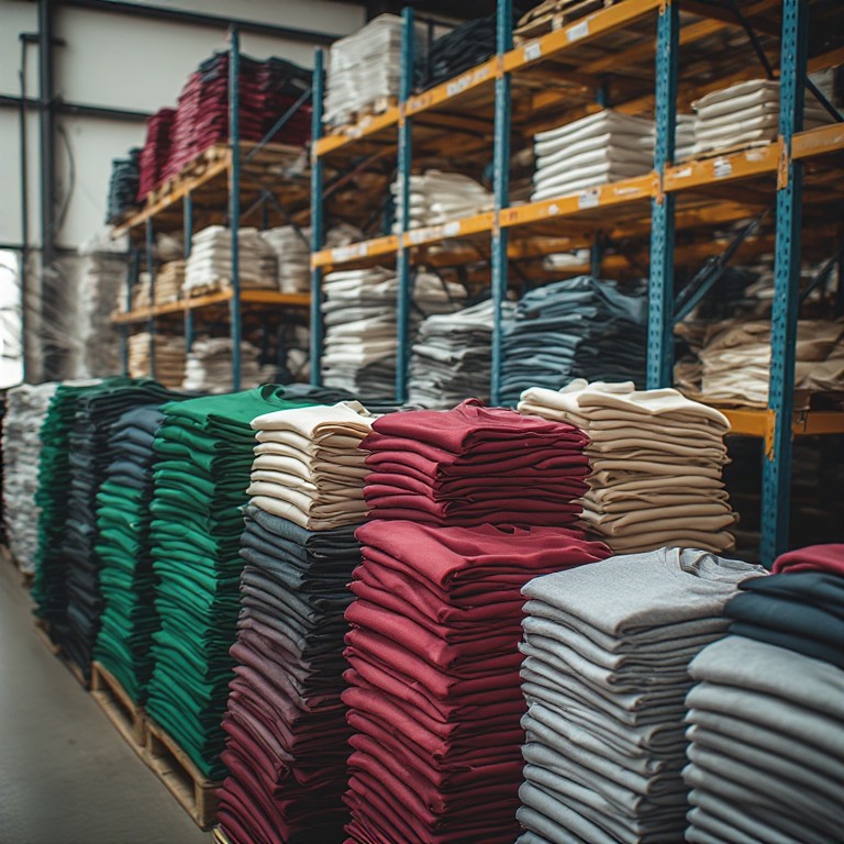 Toptan tişört üretimi ve seri imalat süreçleri yönetimi.